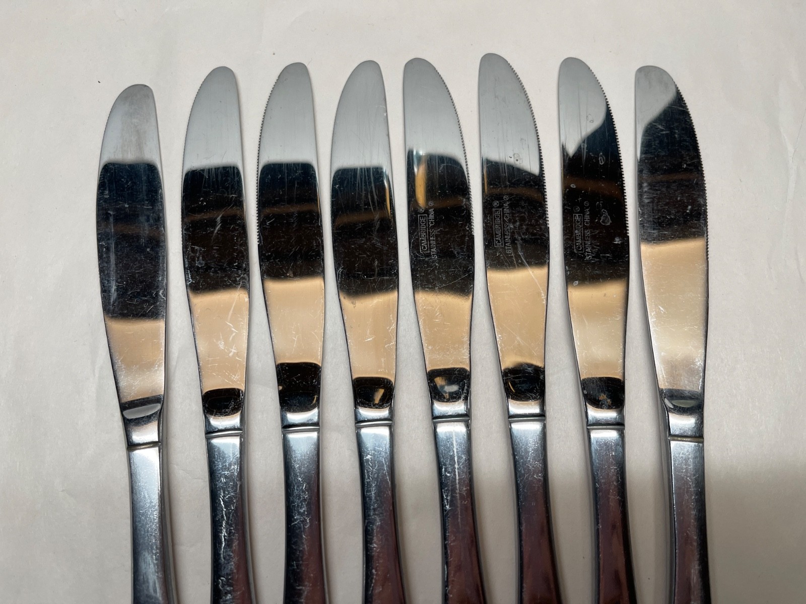 Cambridge Madison Stainless Flatware China Knife Fork or Spoon – Choice