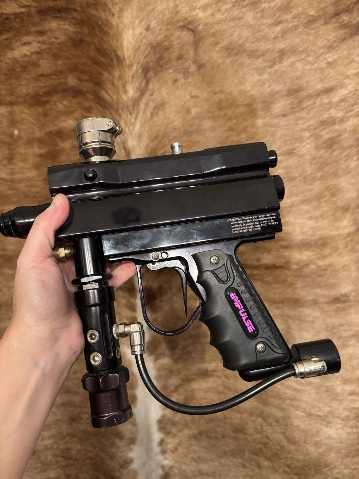 Smart Parts Impulse - Paintball Device, Case, And Smart Parts Barrel-read detail