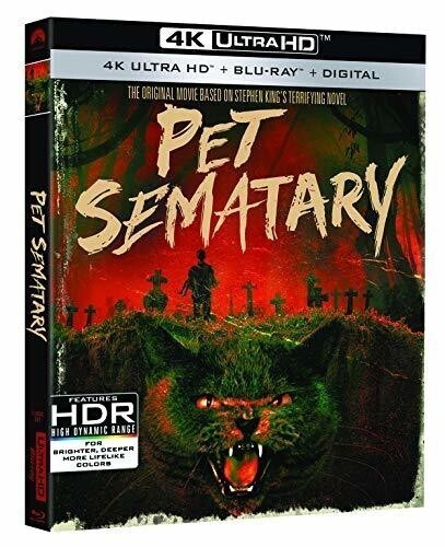 Pet Sematary (30th Anniversary Edition) [New 4K UHD Blu-ray] Anniversary Ed