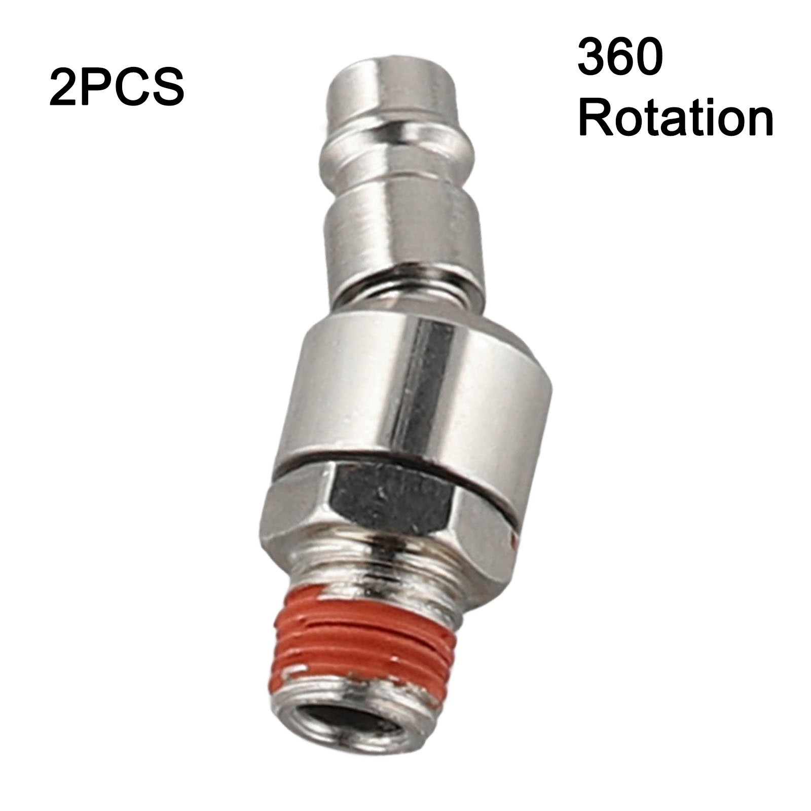 Industrial Quality 14 NPT Quick Connectors with Full Range of Hose Mobility