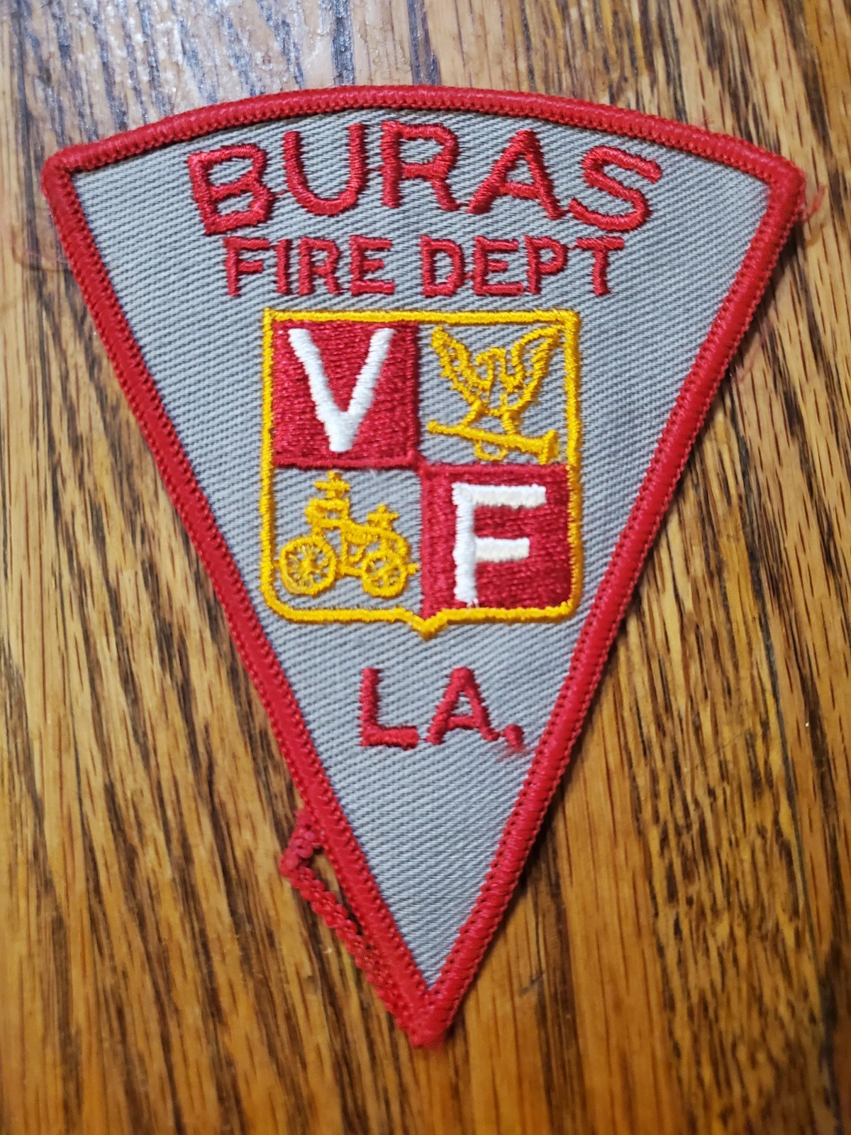 Vintage Buras Volunteer Fire Department in Buras, Louisiana