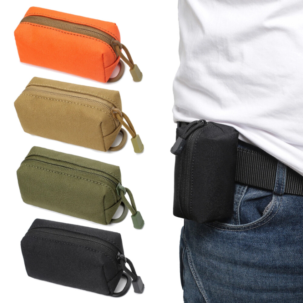 Tactical Wallet Coin Pouch Purse Key Case Small EDC Pouch EDC Bag Molle Pouch US