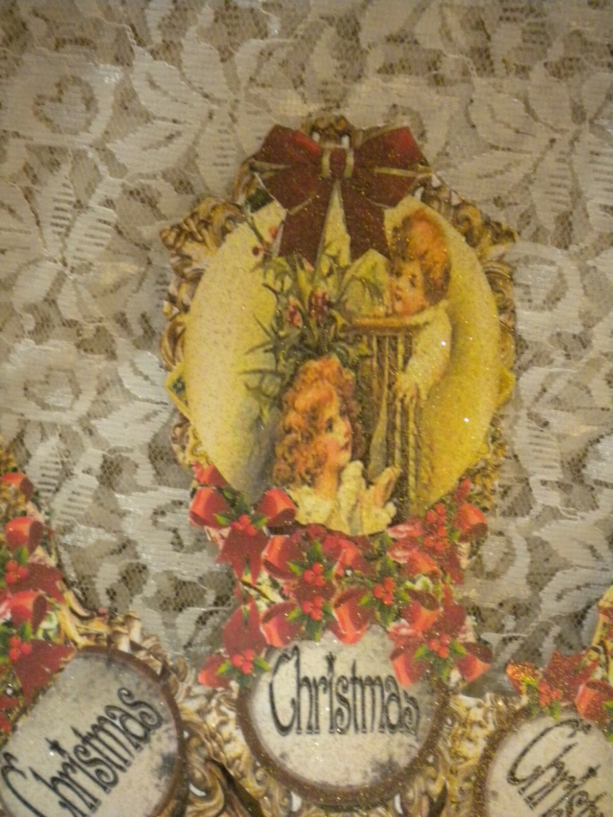 Victorian Chistmas Card (Fan)