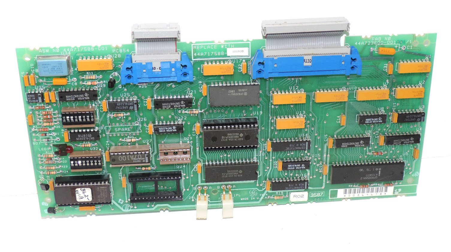 GE FANUC 44A717588-G01 MEMORY BOARD 44A717588G01 FAB NO. 44A723600-001 R01/1