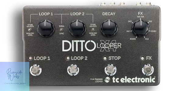 TC ELECTRONIC Ditto x4 Looper Pedal