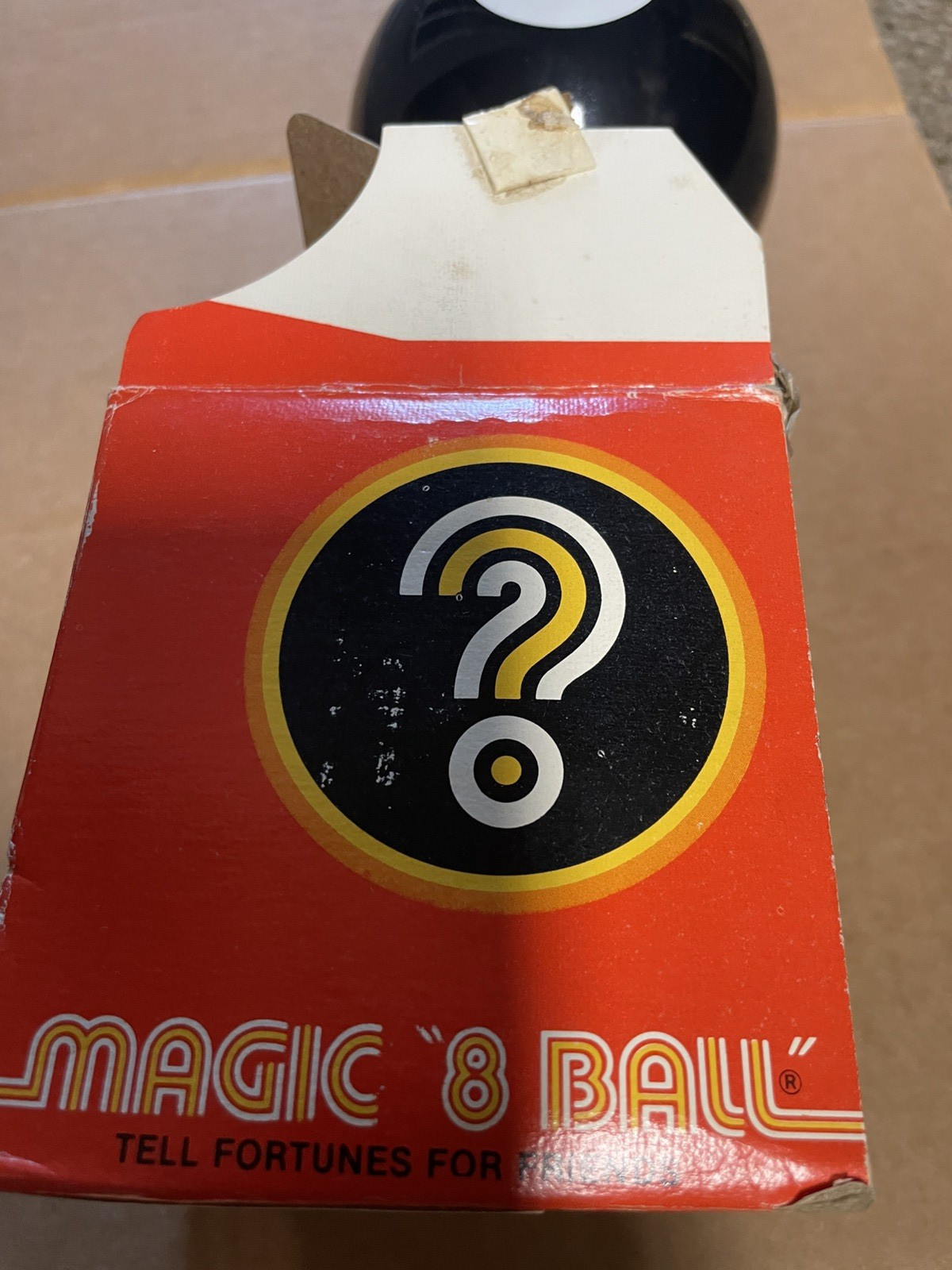 Vintage Magic 8 Ball Fortune Teller w/ Original Box
