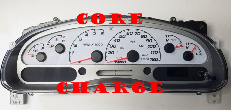 2004 2005 FORD EXPLORER  SPORT TRUCK INSTRUMENT CLUSTER CORE CHARGE