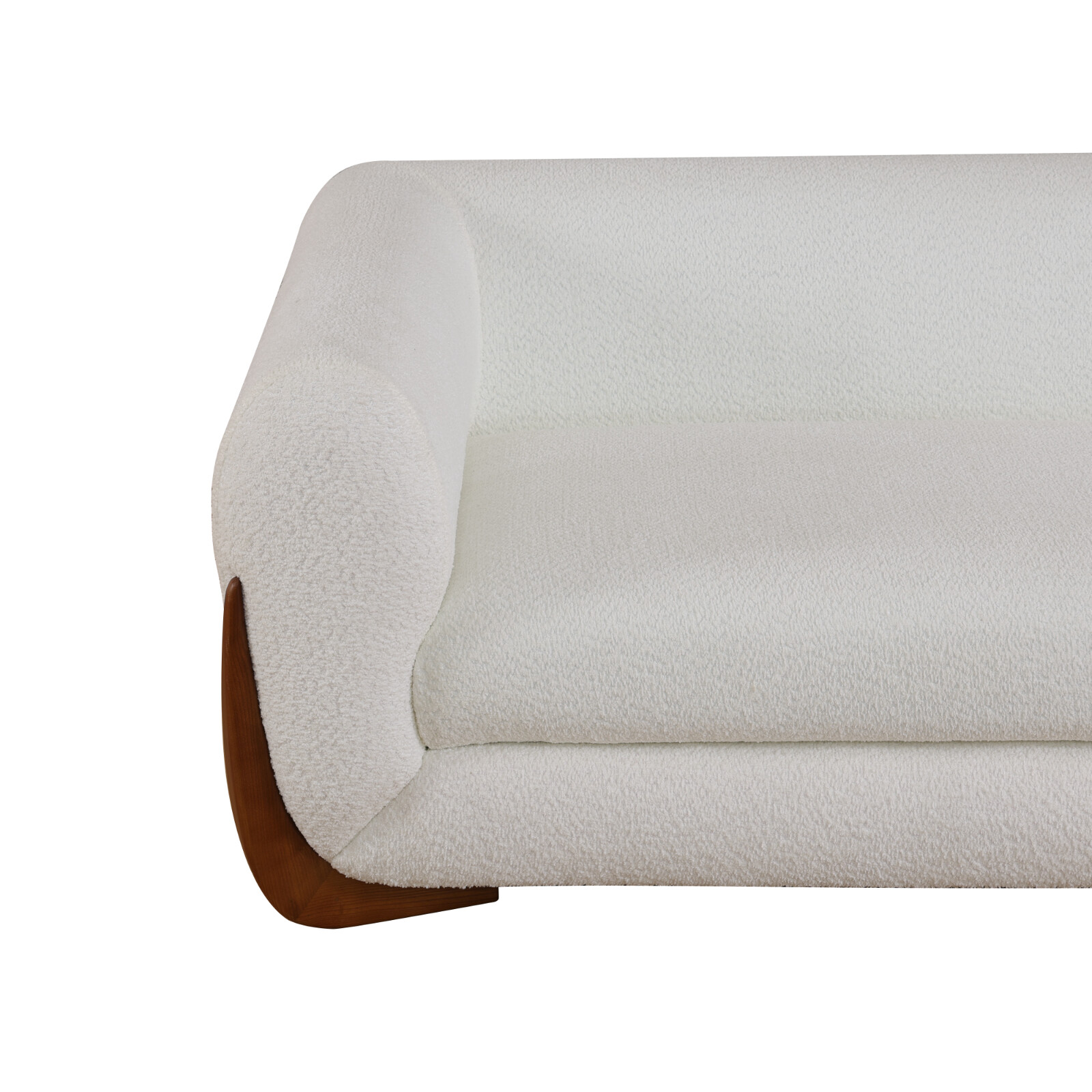 2024 New Pick up White Sherpa Couch Living Room Sectional Sofa
