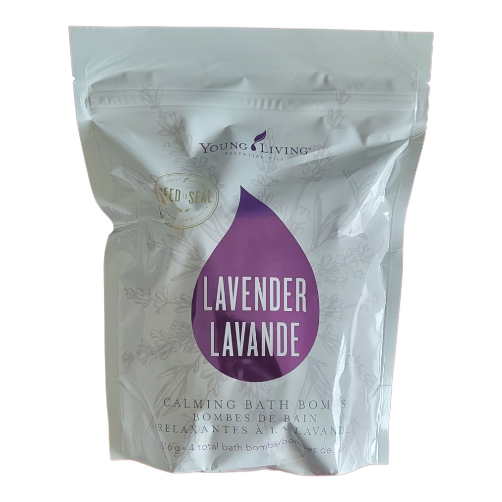 Young Living Lavender Calming Bath Bombs - New - Free Shipping