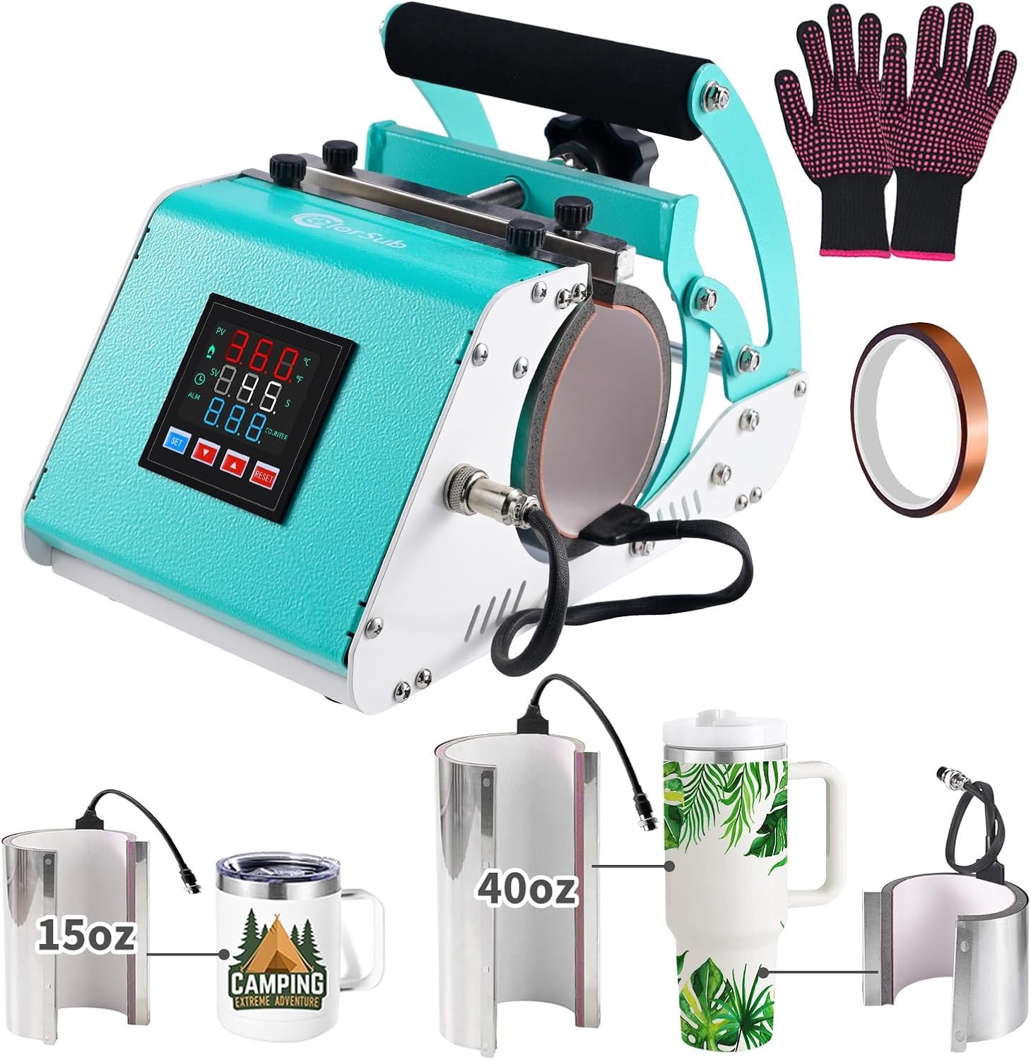 Tumbler Heat Press Machine Mug Sublimation