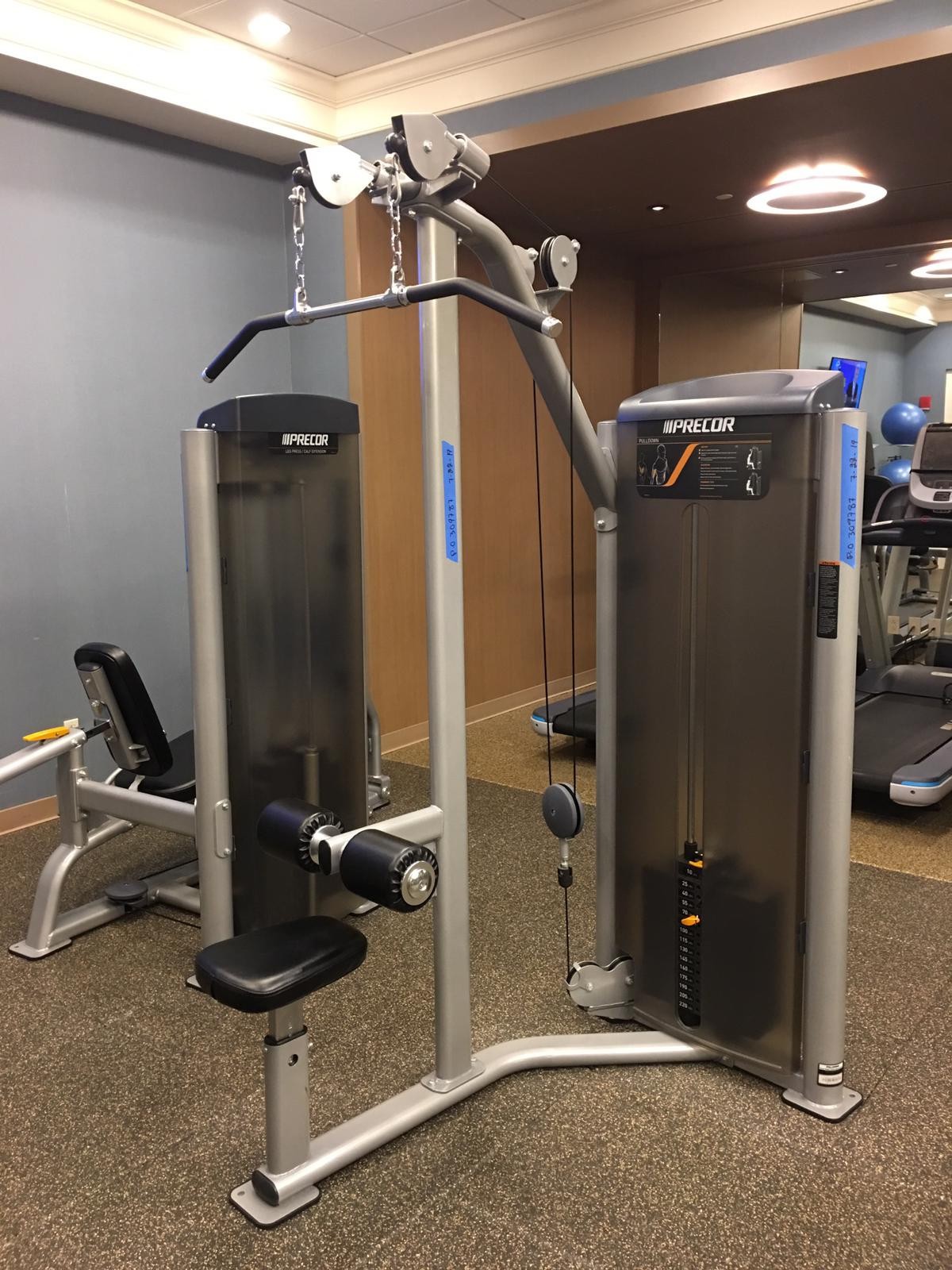 Precor S Line Selectorized Lat Pulldown -  Cleaned & Serviced