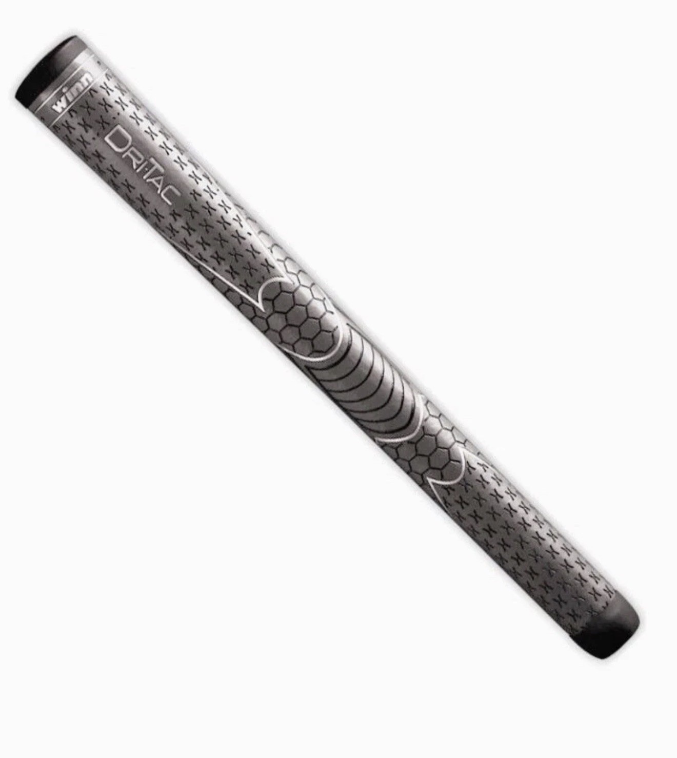 Winn Dark Gray Dri Tac AVS Oversize Golf Grips - 7DT-DG +1/8” NEW SEALED