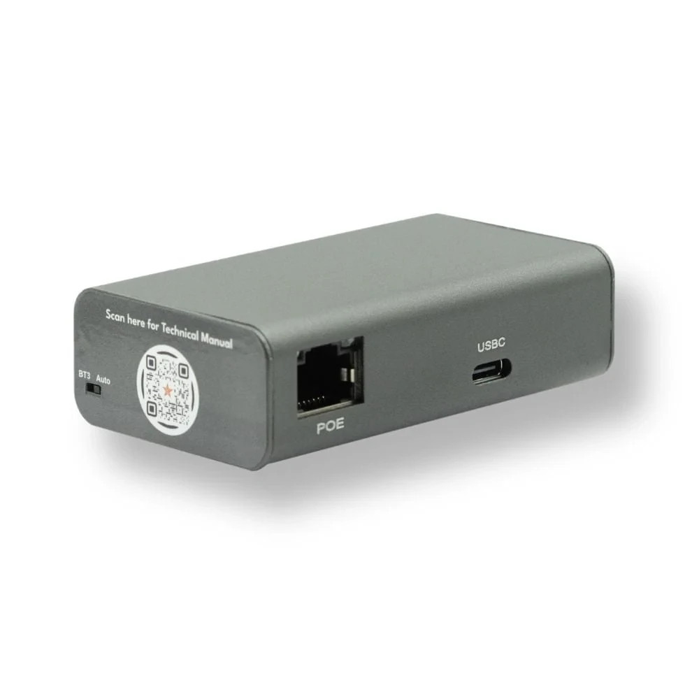 Gigabit PoE to USB-C Converter -PoE to USB-C Power Delivery 65 watt output