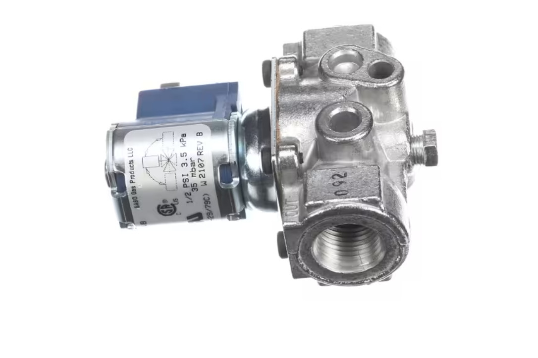 Lincoln W2107 REV B, Gas Valve, Basotrol, 120V, 60HZ, Natural Gas, Propane