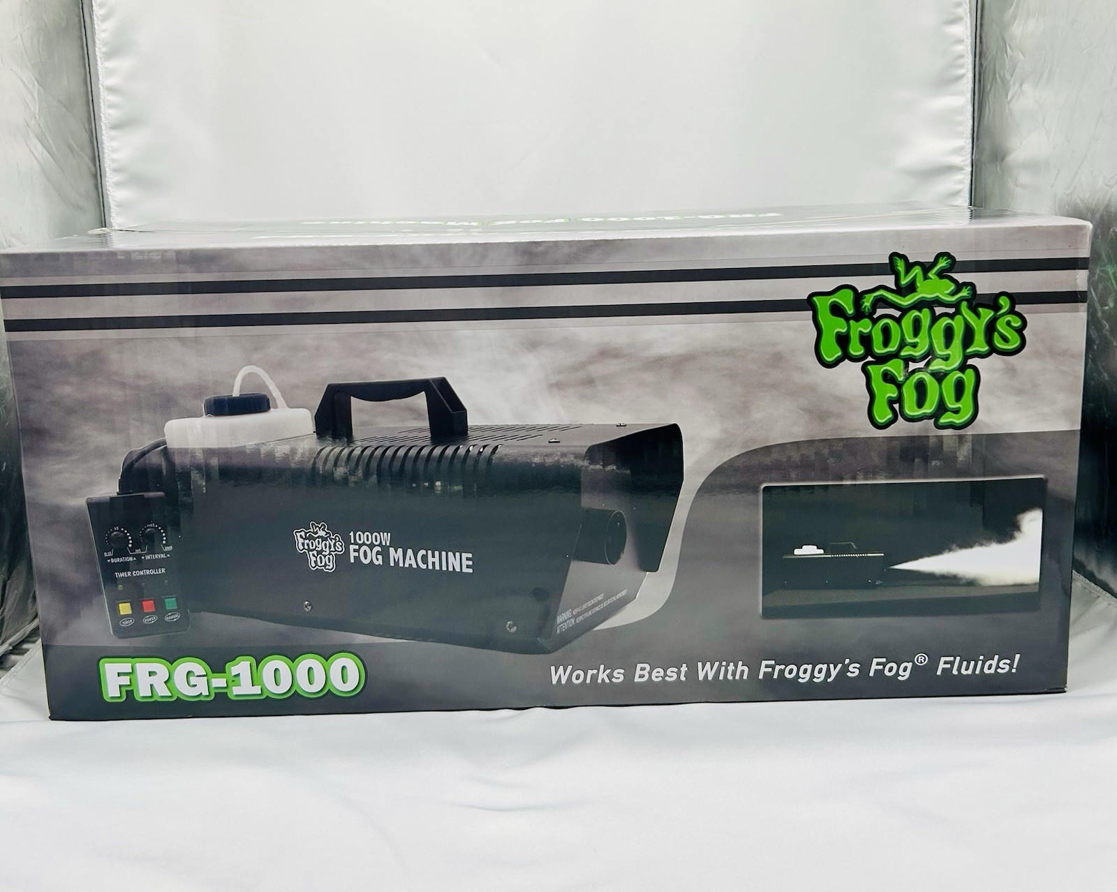 Froggy's High Output Fog Machine FRG-1000 with Remote Commercial/Residential NEW