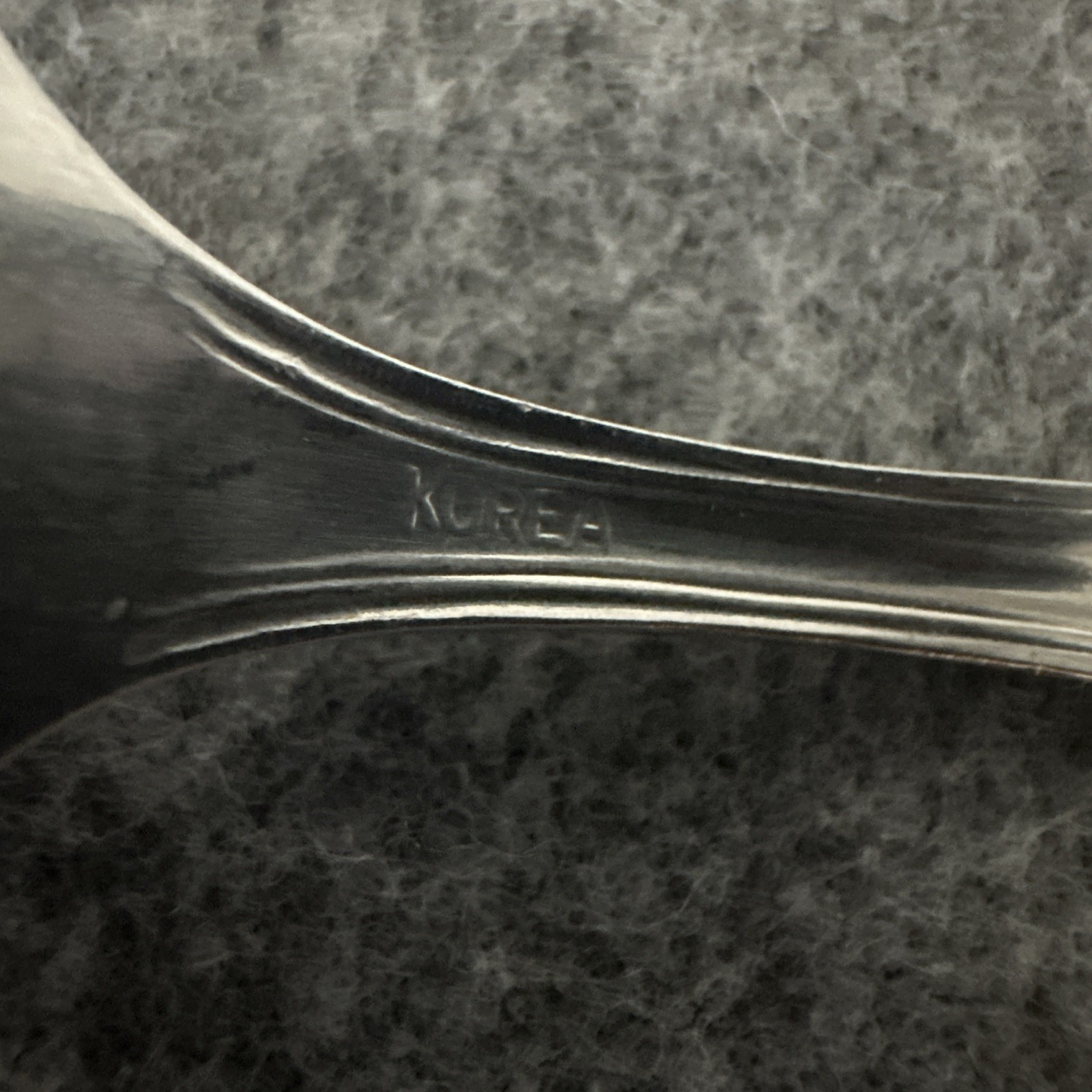 8 International Stainless VERONA Pattern Teaspoons Korea
