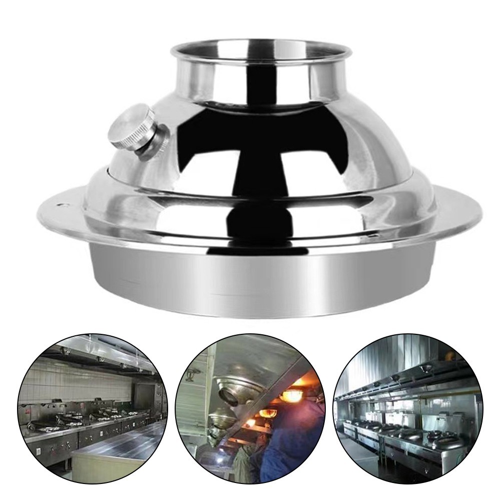 Premium Stainless Steel Ventilation Outlet 110mm 160mm 200mm Size Options