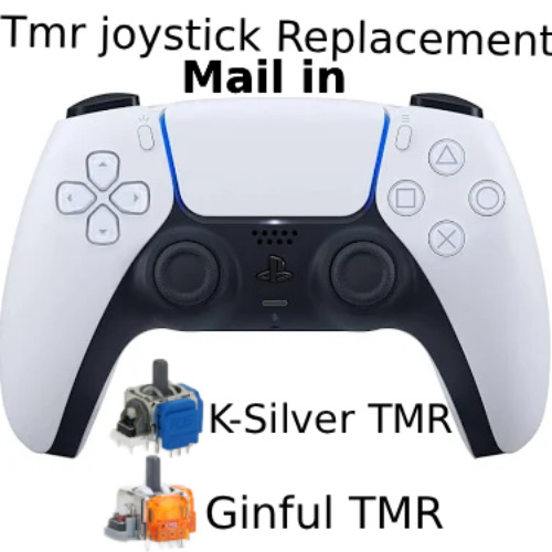 PS5 Controller TMR Joysticks Drift Repair /Upgrade Mail-In Service