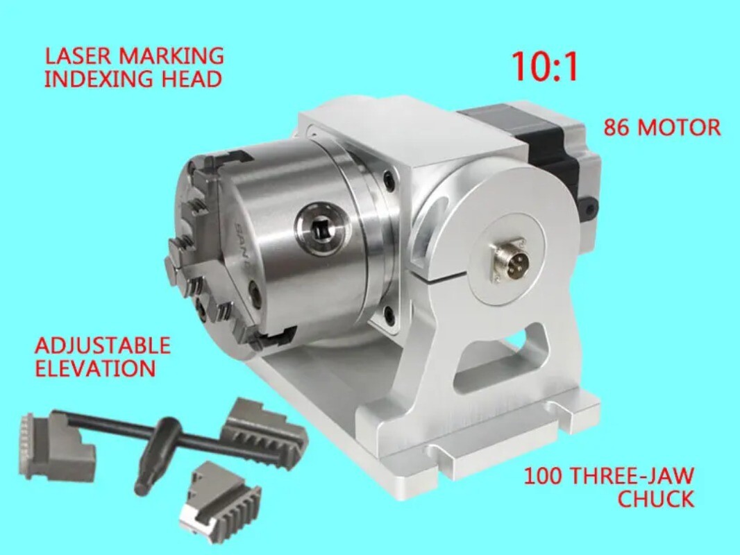 A Axis Fourth Axis Adjustable Angle of Elevation Planetary Deceleration 10:1 CNC