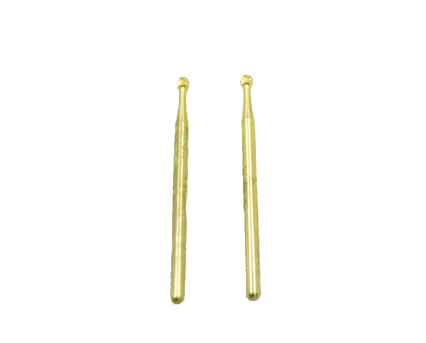 Startool Acrylic Nail Drill 3/32" Ball Cuticle Cleaner Gold *( 2 Pieces )