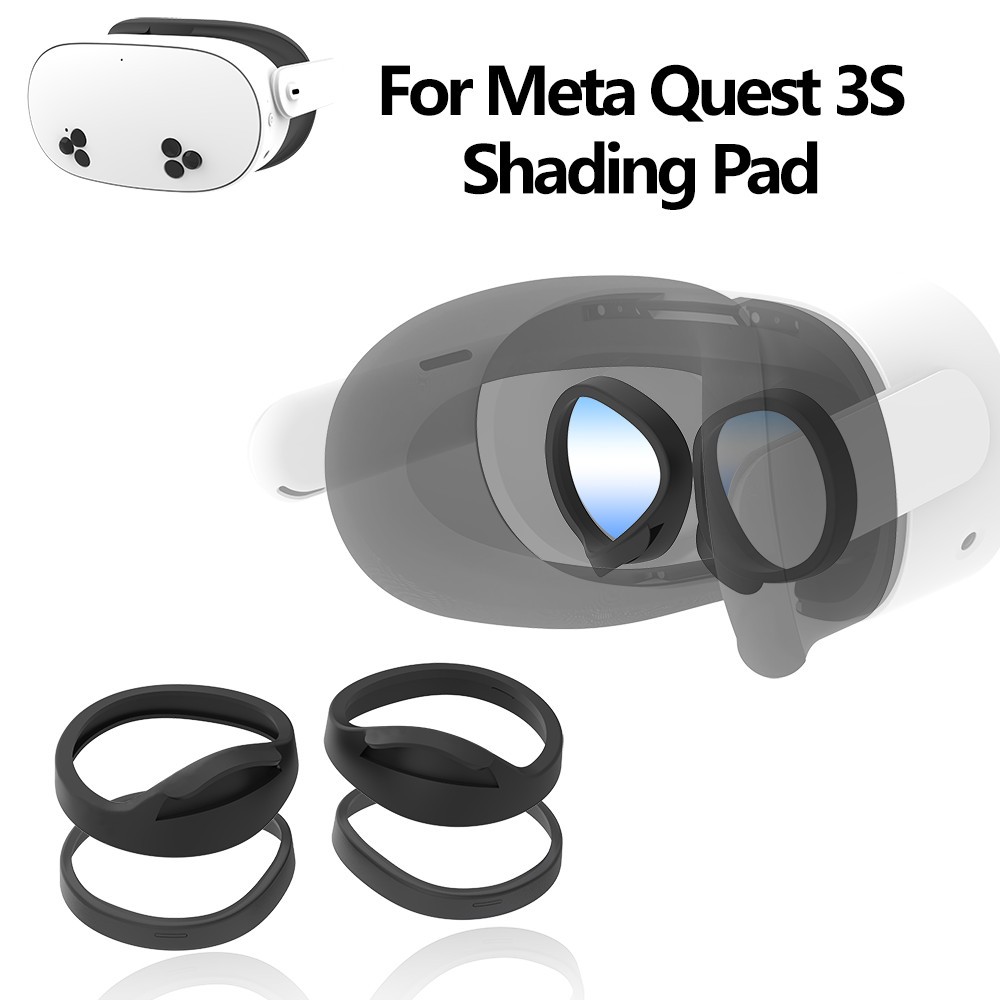 Suitable for meta quest3s blackout lens anti-scratch protective frame