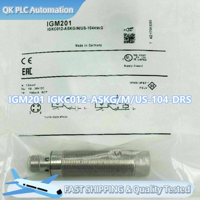 IFM IGM201 IGKC012-ASKG/M/US-104-DRS Proximity Switch NewKD