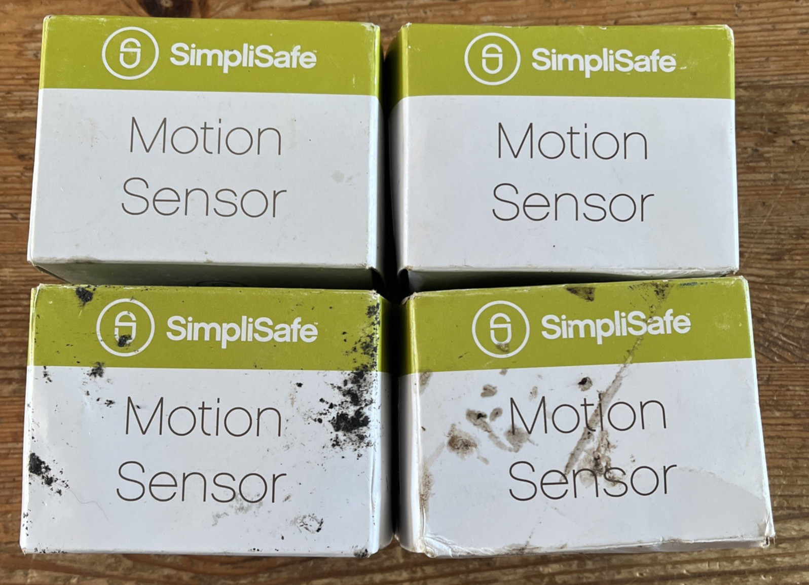 SimpliSafe Motion Sensor Lot of 4 1st Generation New in Box First Gen