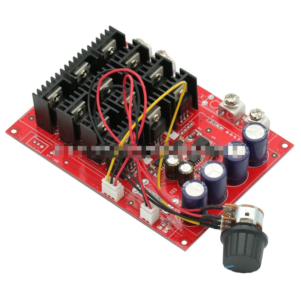 3000W DC 10-50V 60A Motor Speed Control PWM HHO RC Controller 12V 24V 48V