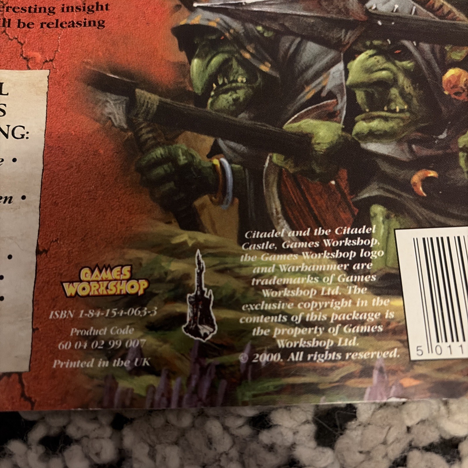 Games Workshop Warhammer Ravening Hordes In Good Condition
