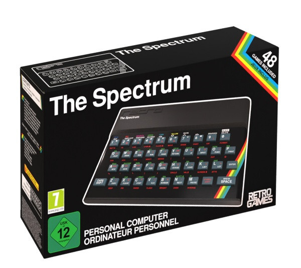 The Spectrum Retro Console with 48 Built-in Games (2024) NEW & BOXED!