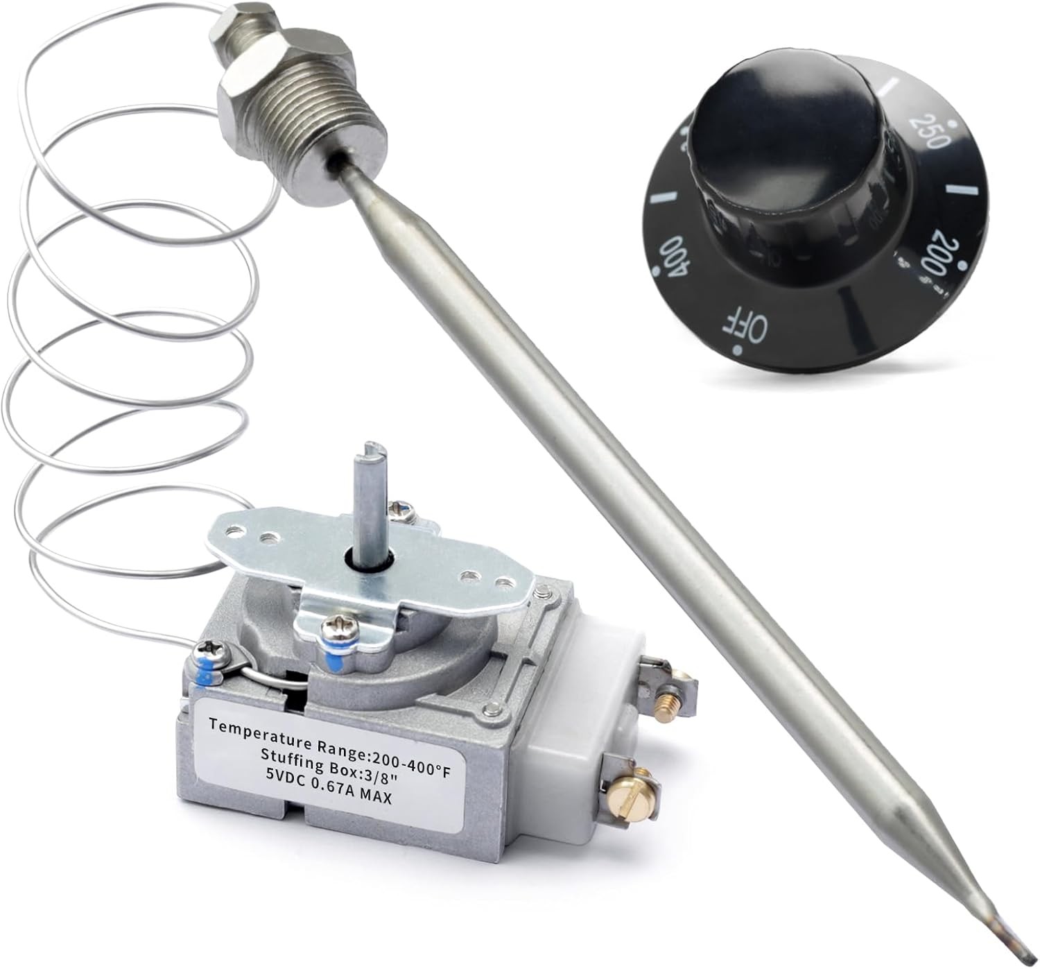 Replacement for Atosa 301030004,RX-10-24 RX-2-24 RX-2-30 Thermostat RX Series