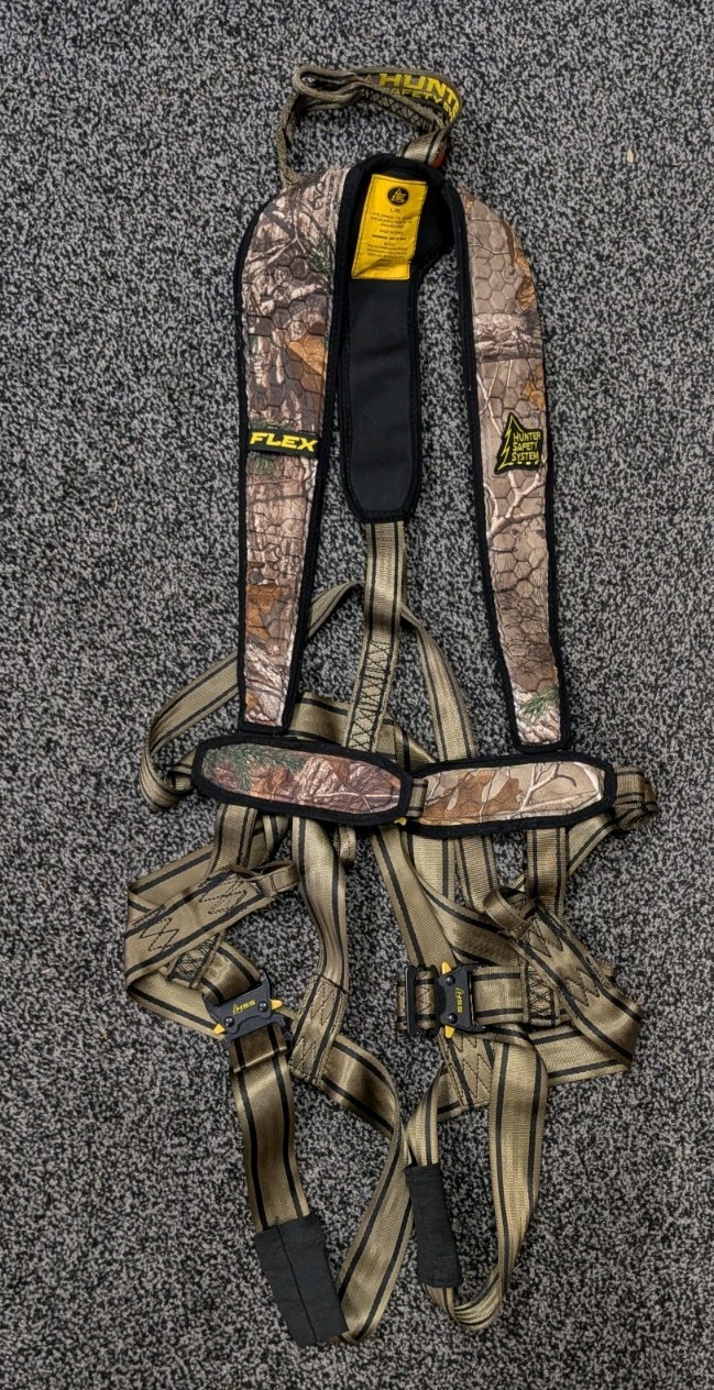 Hunter Safety System Flex Safety Harness Size L/XL (175-250 Lbs) Free Shipping