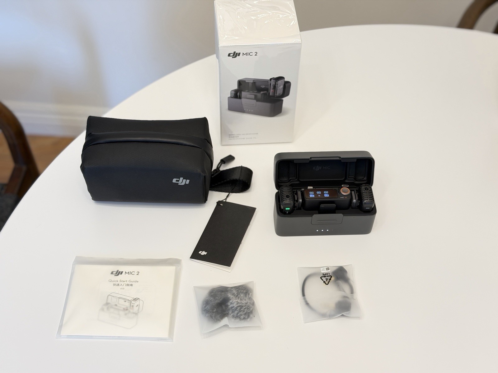DJI Mic 2 Wireless Omnidirectional Microphone System CP.RN.00000325.02