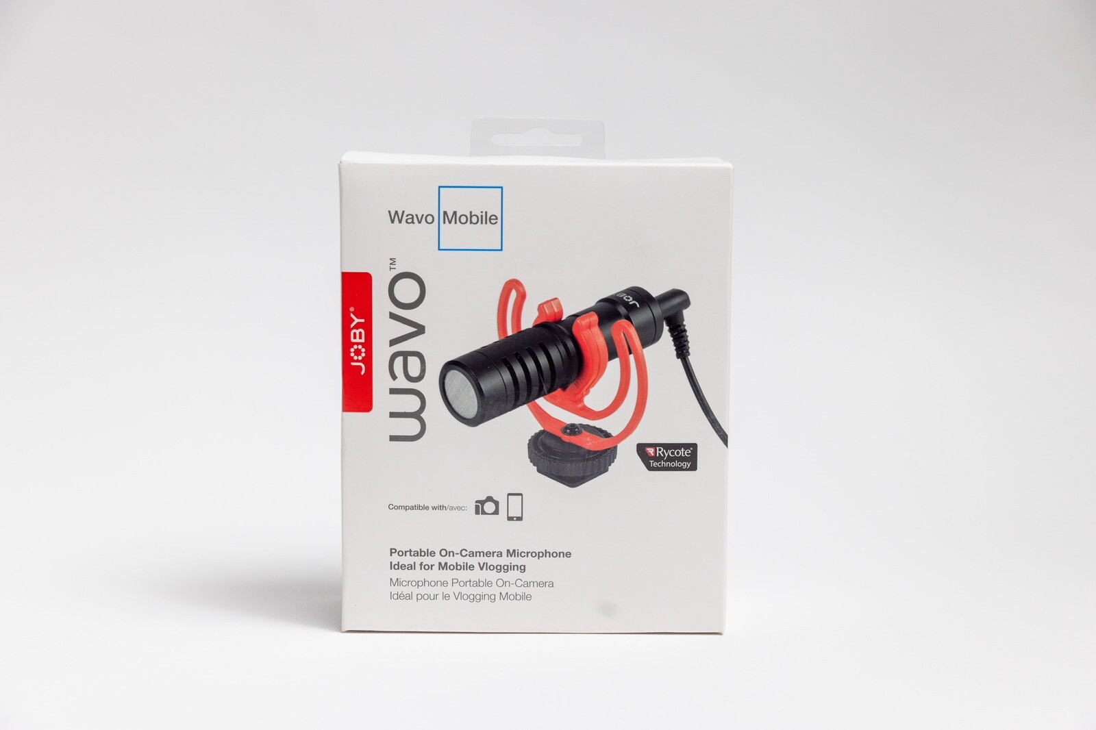 JOBY Wavo Mobile On-Camera Vlogging Compact Microphone