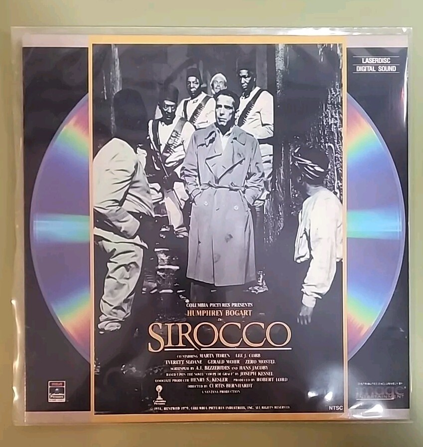 Sirocco (LaserDisc) - Humphrey Bogart 1951/1986