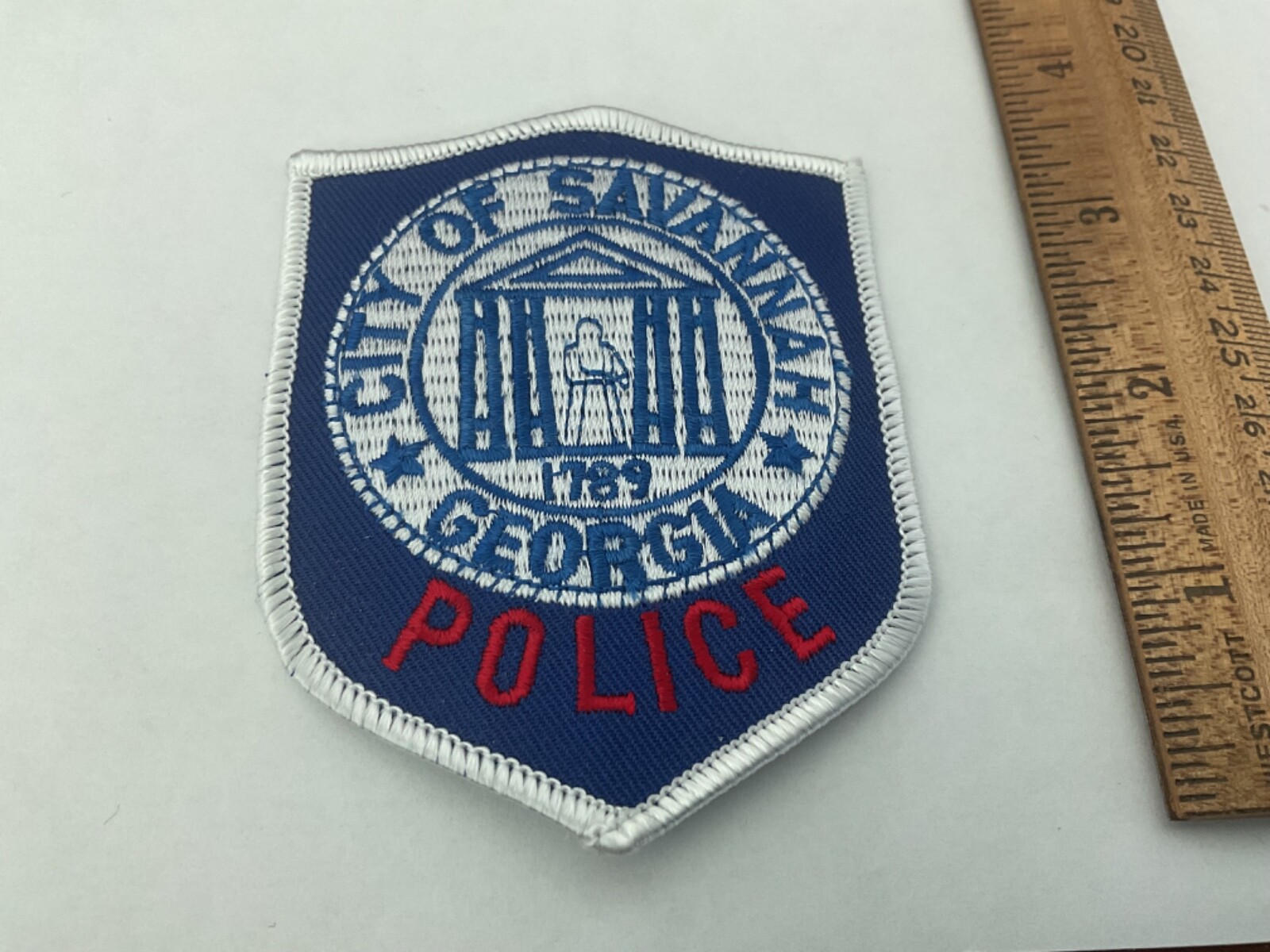 Savannah Police Georgia  collectable patch new full size