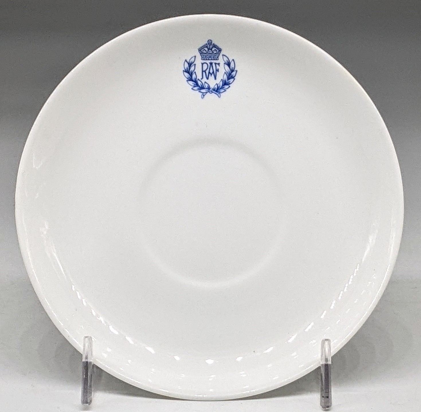 British Royal Air Force RAF Mess / Restaurant ware Saucer by Crafton