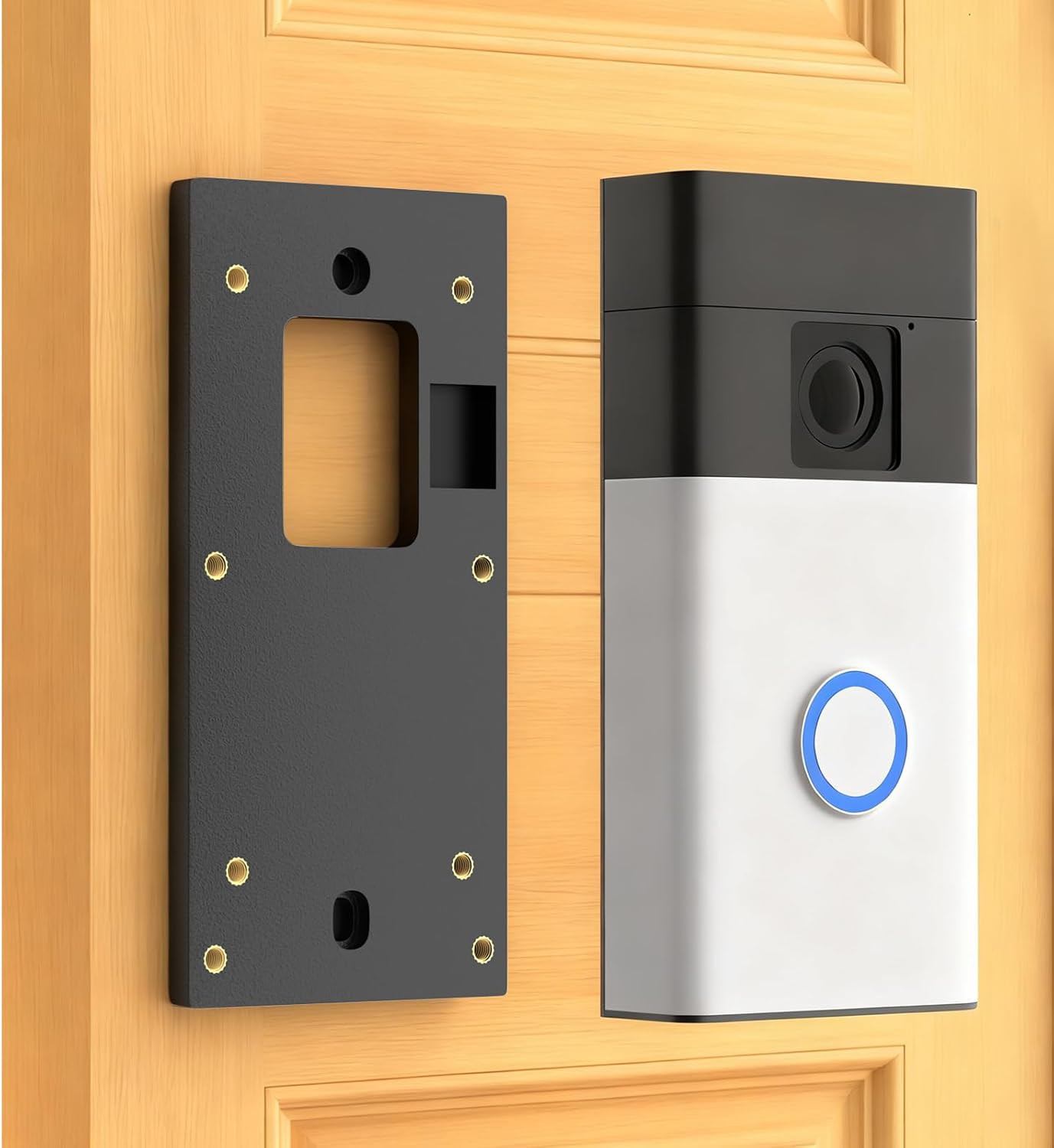 No-Drill Ring Doorbell Mount for Ring Battery Doorbell (2Nd-2024 Release)/Plus/P