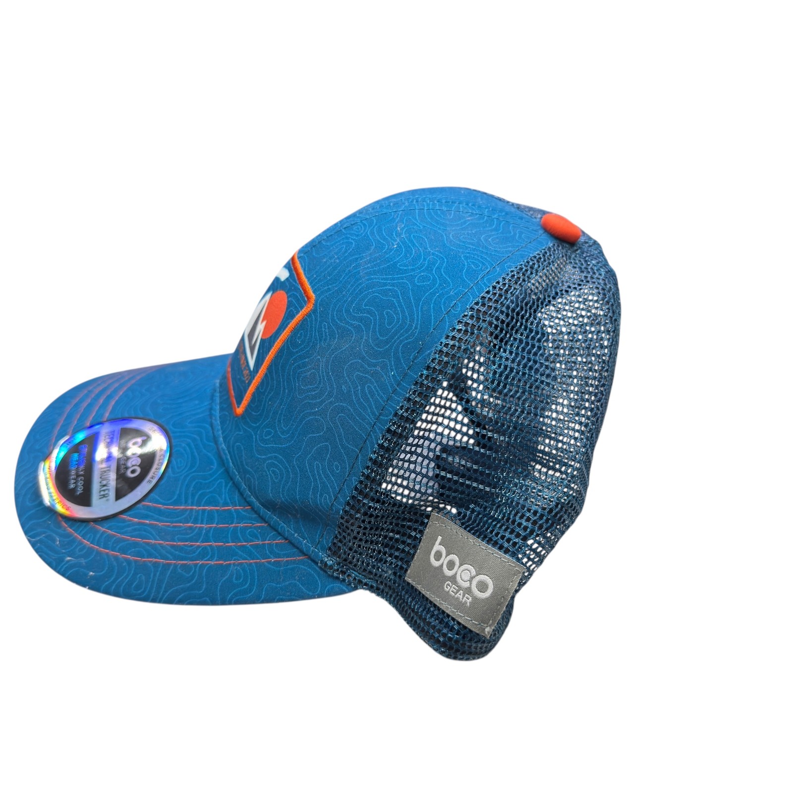 BOCO GEAR AT Virtual Challenge 2023 Trucker Hat 2190 Miles Blue