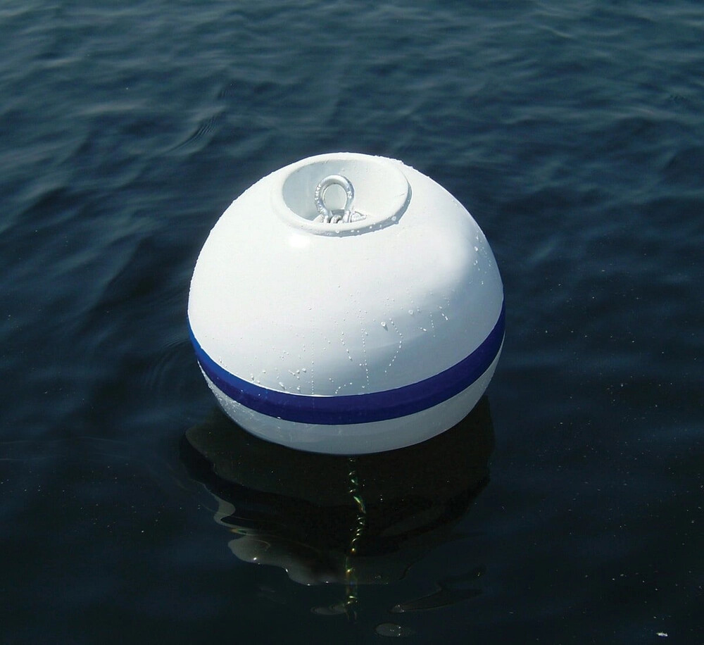 Taylor Made 18" Sur-Moor Shackle Buoy w/Rope Nest, #46818, Hardware not included