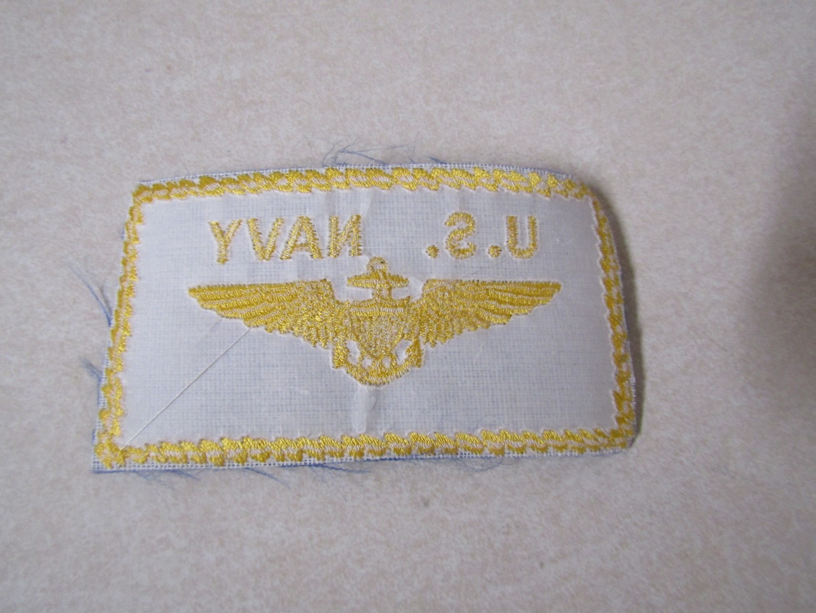 MILITARY PATCH US NAVY NAVAL AVIATOR