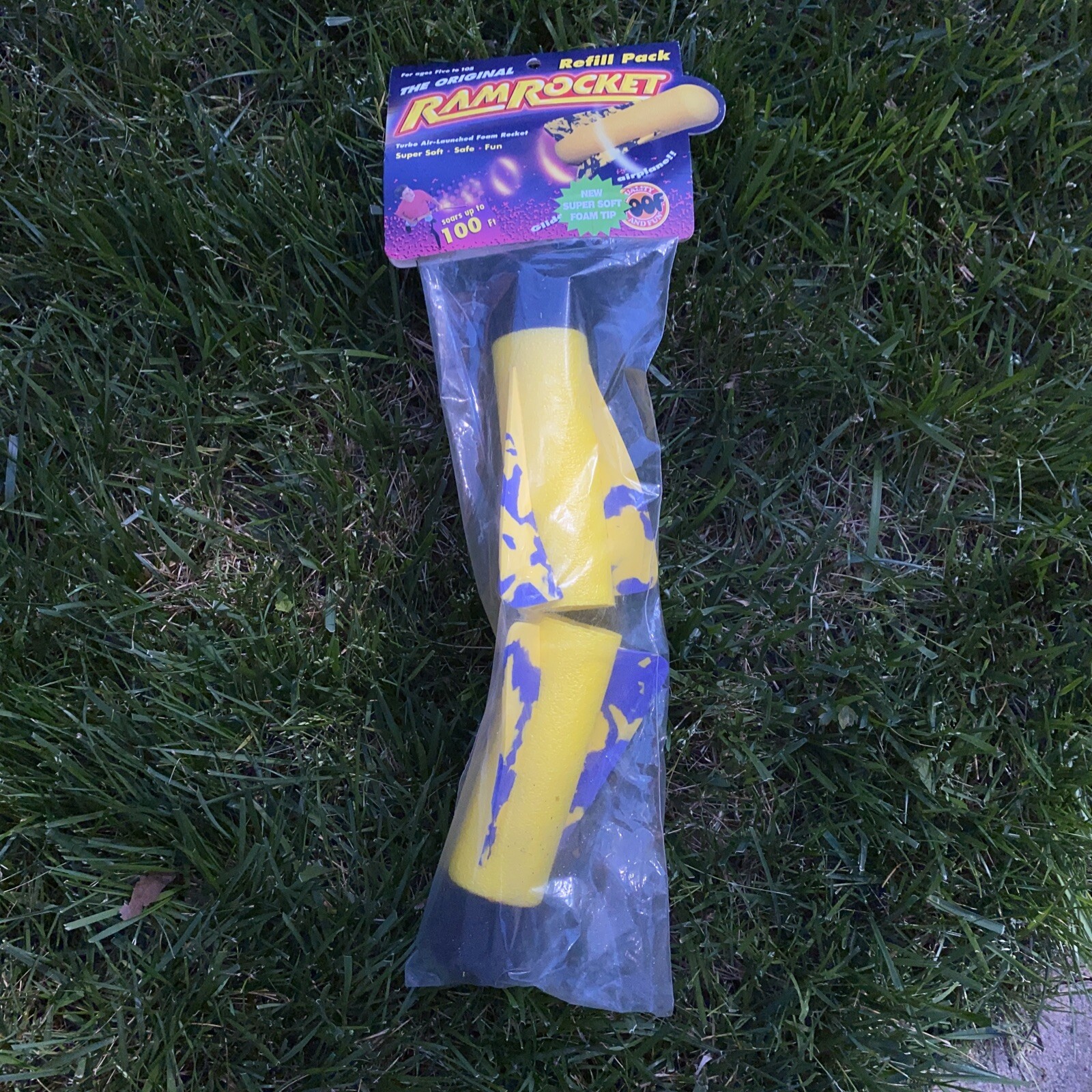 Toy Rocket 1997 Ram Rocket Refill Poof  Vintage Brand New Picker Find MULTIPLE