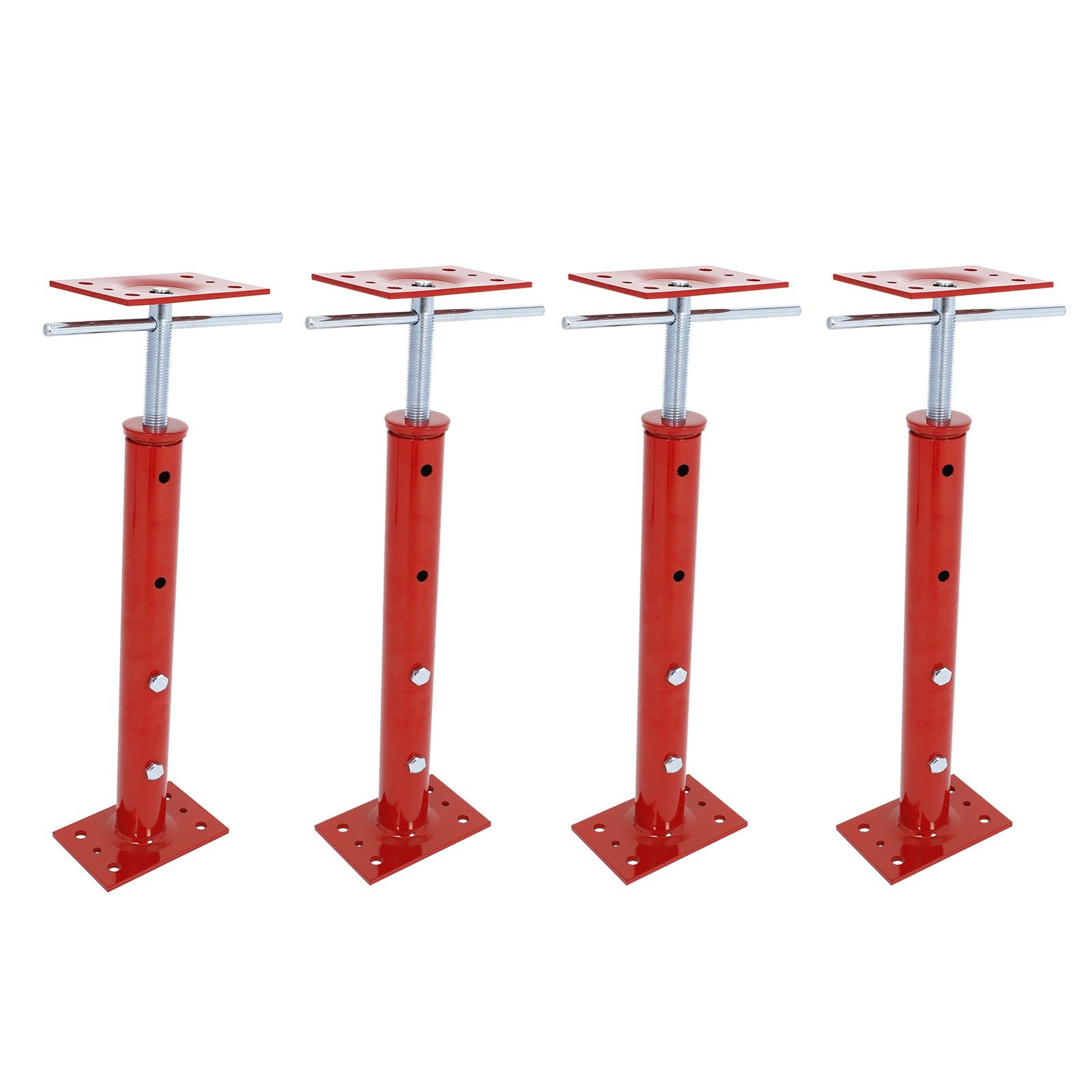 4Pack Adjustable House Floor Jacks Post Pole for Leveling Lift Support 19"-36"