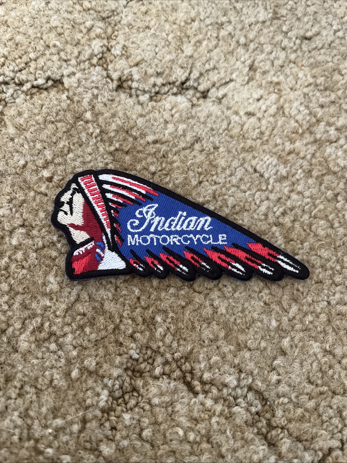Indian Motorcycle Patch 4” New