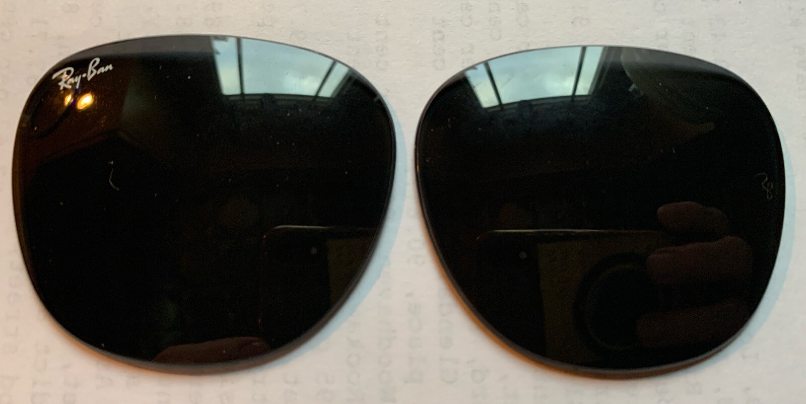 RayBan RB3016 Clubmaster Replacement Lenses G-15 Green Glass 51mm Size