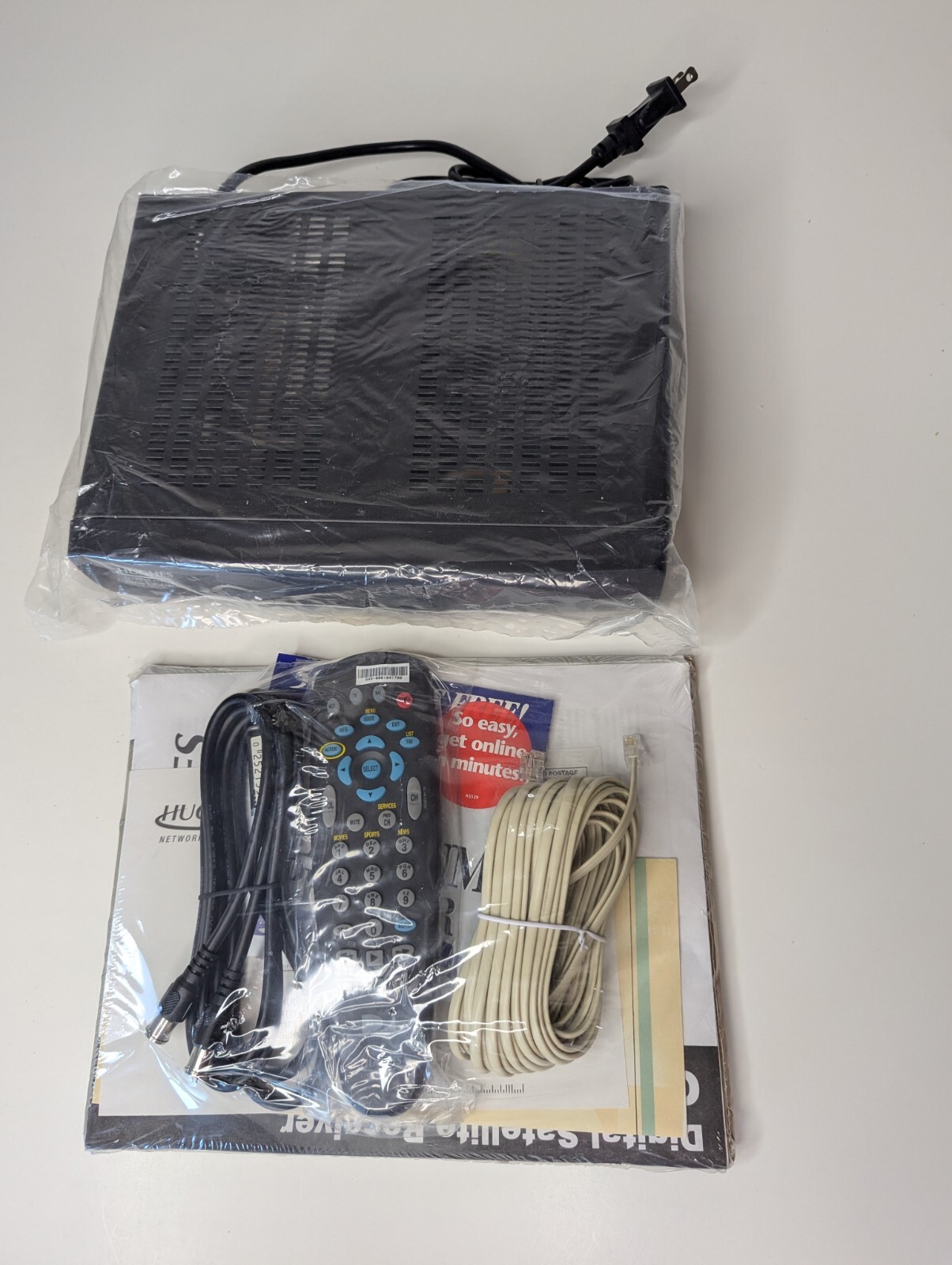 Hughes SD-HBH DirecTV Satellite Receiver  W/Remote New