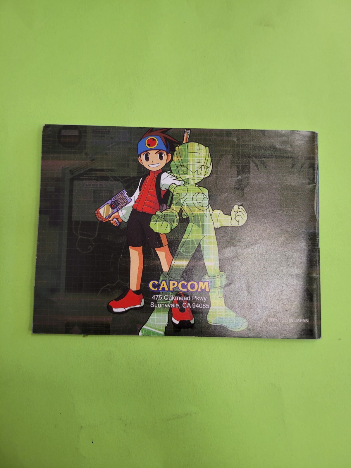 Meganman Battle Network 2 instruction booklet only