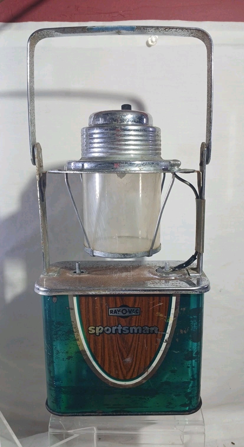 Vintage RAY-O-VAC Model 918 SPORTSMAN Lantern Battery