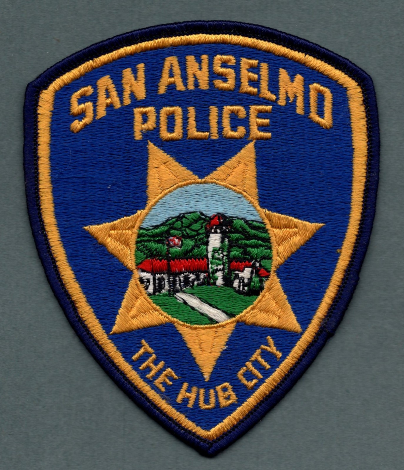 San Anselmo California Police Patch