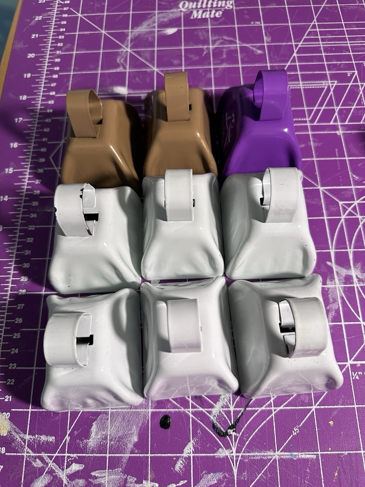 Lot 15 Handheld Cowbells Classroom Instruments! 9 w/Clappers 6 w/o Clappers!